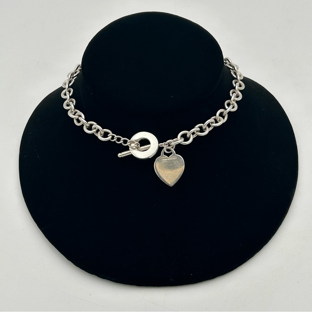 Tiffany & Co. Silver Heart Necklace